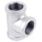 B & K STZ Industries 1/4 in. FIP each X 1/4 in. D FIP 1/4 in. D FIP Galvanized Malleable Iron Tee 311UPT-14 - alternate 2
